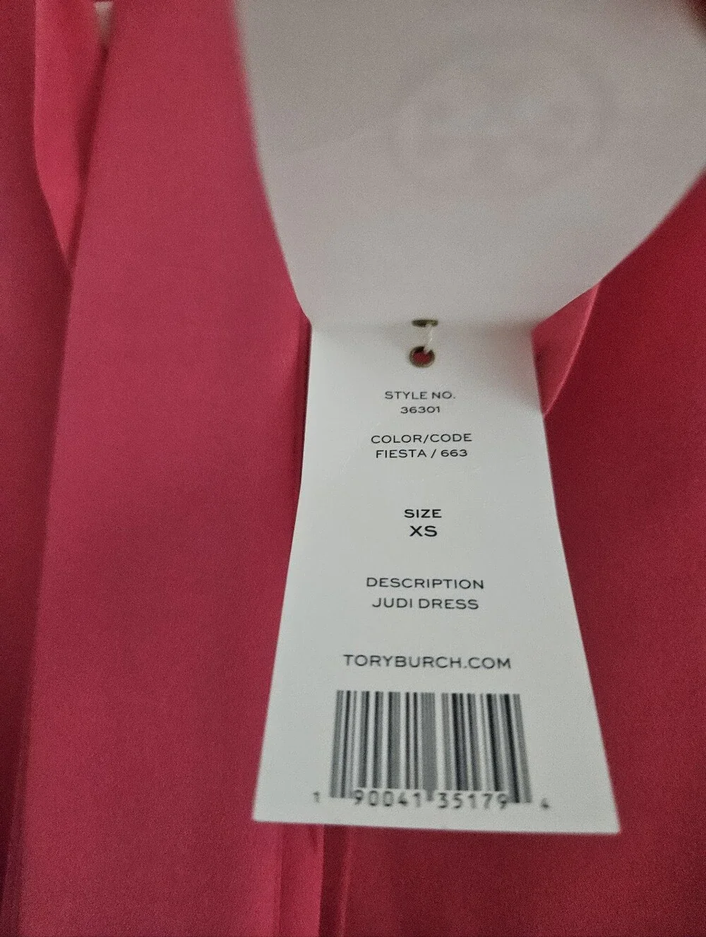 NWT Tory Burch JUDI Fuchsia Belted Front Slit Midi Dress